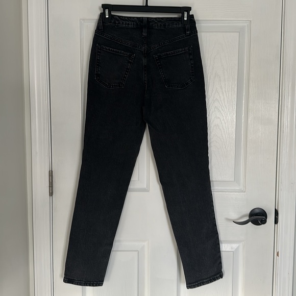 Wild Fable Black High Rise Mom Jean - Picture 6 of 8